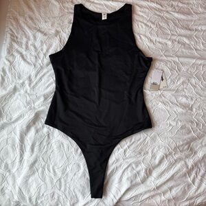 BP Black Ribbed Bodysuit Stretchy Soft Material Nordstrom